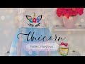 UNICORN FABRIC PAINTING (Fevicryl Acrylic Colours)