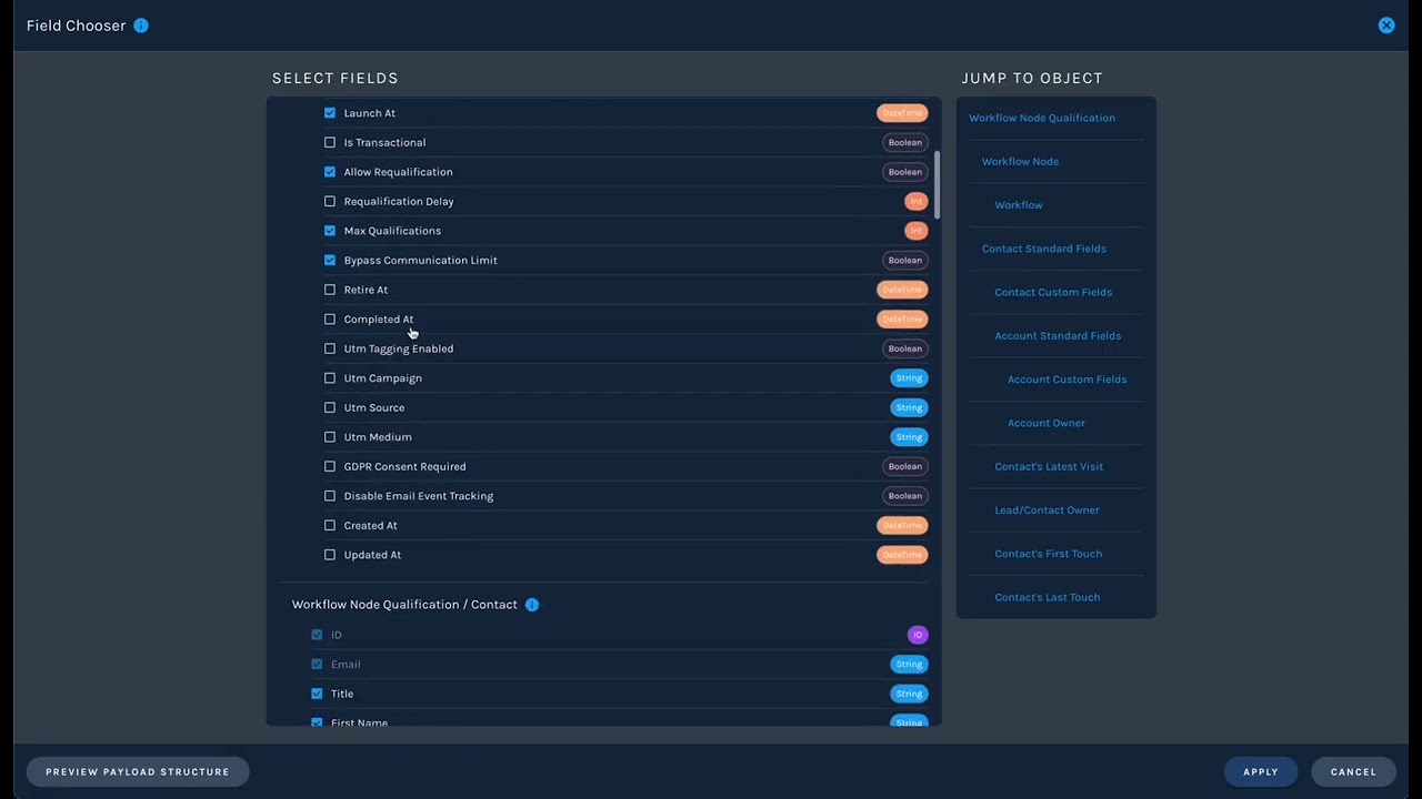 Self Service Webhook Payload Field Chooser thumbnail