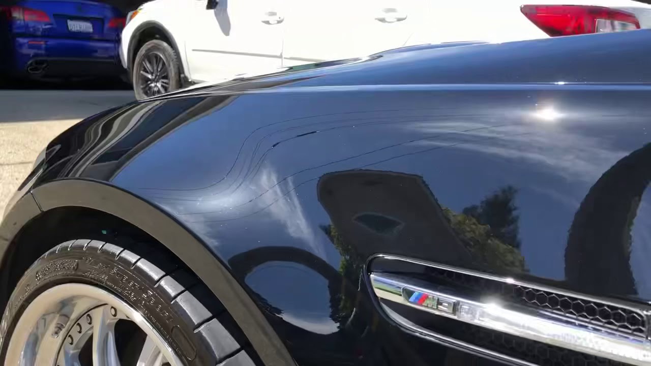 DTLRSHP 4: 2012 BMW M3 Jet Black - Opticoat Pro 2 years later