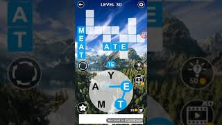 Crossword Stage 30! Puzzle Games, online crossword, word puzzle, free games! screenshot 1