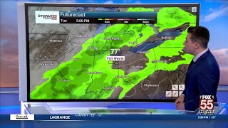 Tracking a rain-filled forecast