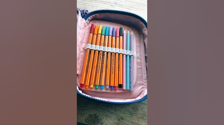 organizando meu estojo pela 10000 vez 😰❤️‍🩹 #estojo #organizando #material