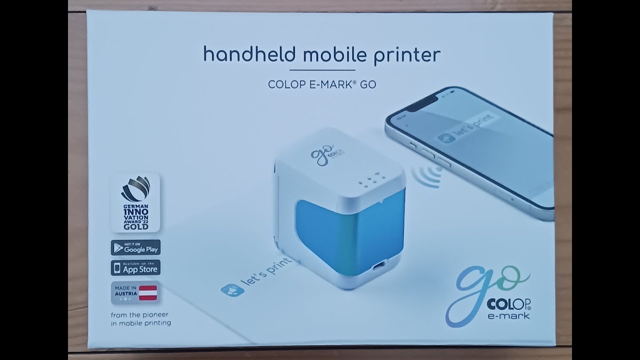 Colop e-Mark go - 😍 Ich bin begeistert 😍 - YouTube
