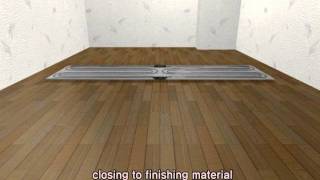hot water floor heating system Construction Videos
