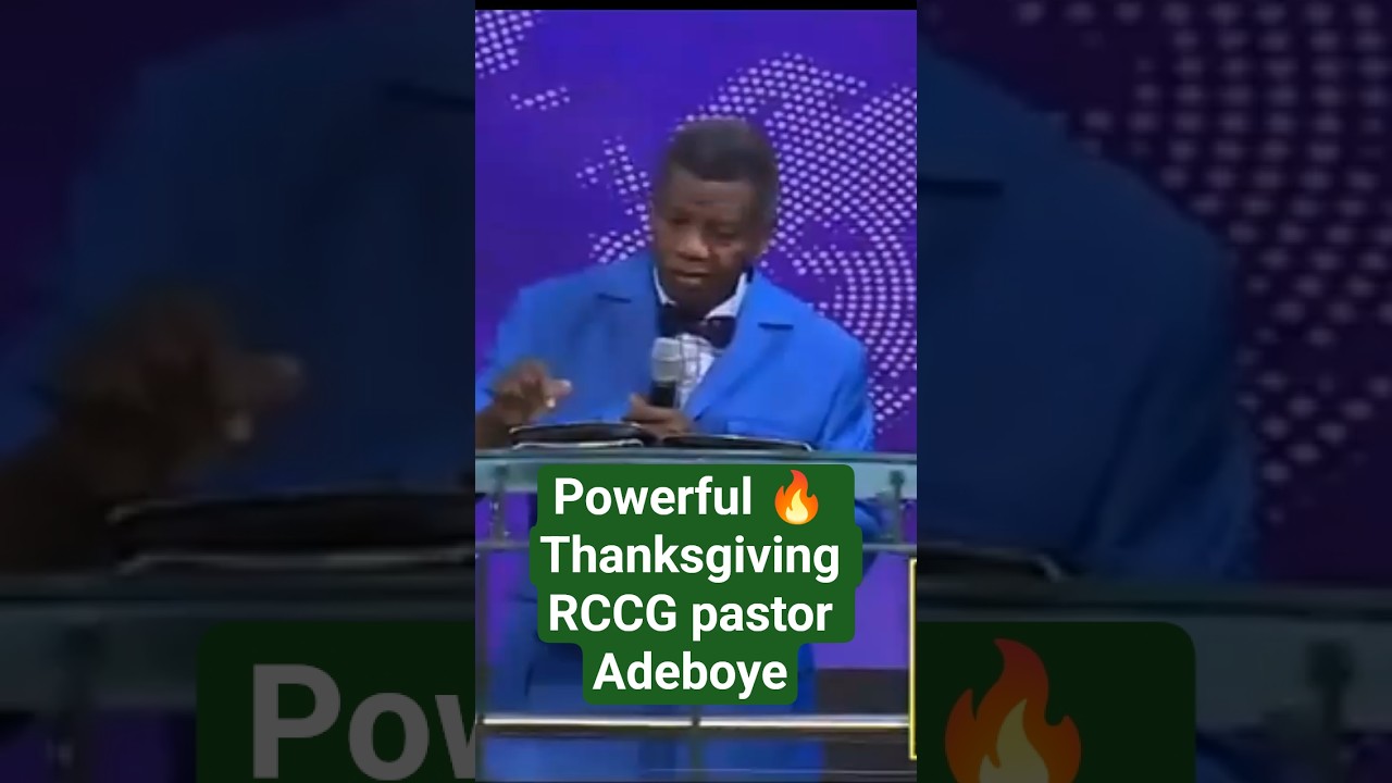 June Powerful 🔥 Thanksgiving RCCG pastor Adeboye