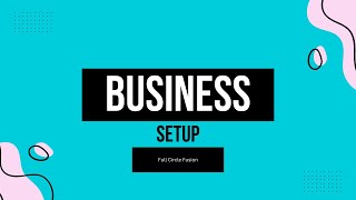 Business Setup On Full Circle Fusion