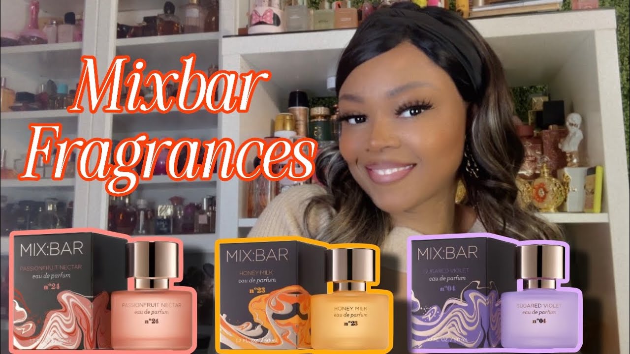 Ароматы Mixbar (маракуйя/медовое молоко и фиалка в сахаре)