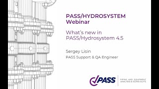 What's New in PASS/HYDROSYSTEM 4.5