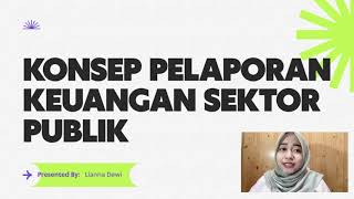 Konsep Pelaporan & Keuangan Sektor Publik dan Pernyataan Standar Akuntansi Pemerintah