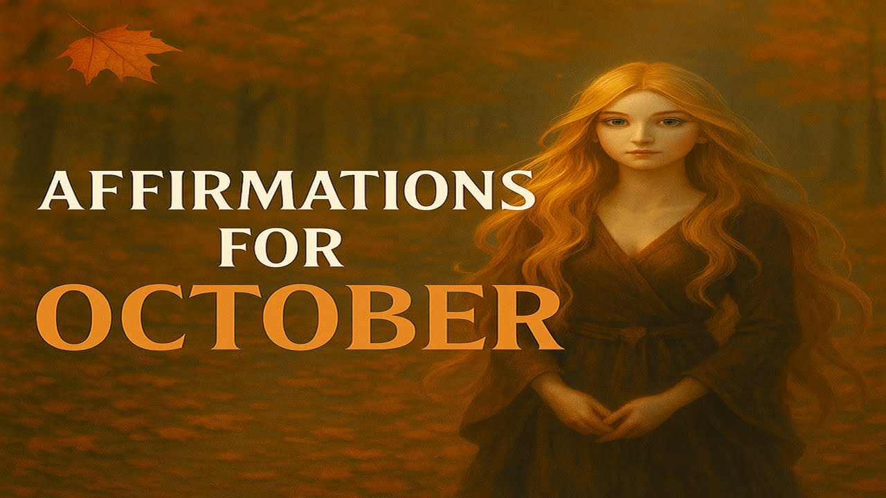 Growth Affirmations for October | Start Your Day with Powerful Affirmations