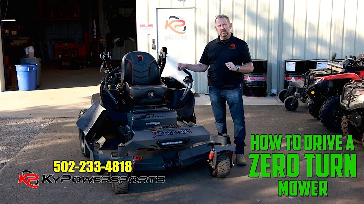 How to Drive a Zero Turn Mower