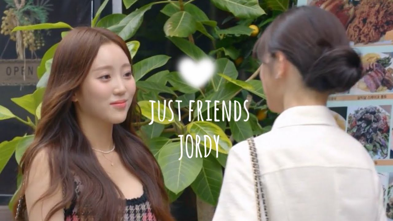 더 이상 친구로 지내고싶지 않아💞[jordy just - friends 가사/해석] 좋아하면 울리는🔔 장미X스민 - YouTube