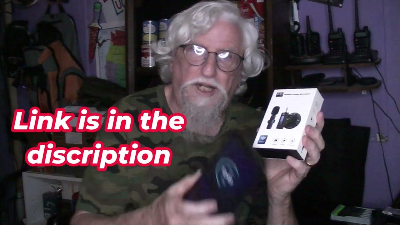how-to-use-a-k35-wireless-lavalier-microphone-youtube