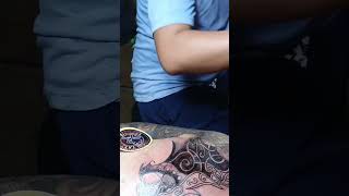 Half Chest Tattoo