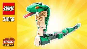 LEGO Creator Cobra MOC (31058)(121 pcs) Alternate Build for Mighty Dinosaurs | Instructions | SBB
