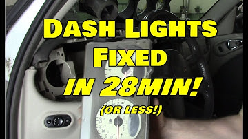 PT Cruiser Dash Lights