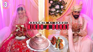 Exotic Kashmiri Wedding in Srinagar | Nikah & Baraat | India's Most Beautiful Wedding | Srinagar 🇮🇳