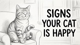 De belangrijkste tekenen dat je kat echt gelukkig is 😺