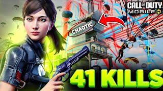 41 KILLS in THE MOST CHAOTIC INTENSE BATTLE ROYALE FULL GAMEPLAY (COD MOBILE)