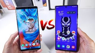 Samsung Galaxy S22 Ultra VS Samsung Galaxy Note 9! (Cameras, Speed Test & Display)