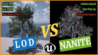 LOD or Nanite in UE5? | Unreal Engine 5 Optimization Tutorial for Beginners