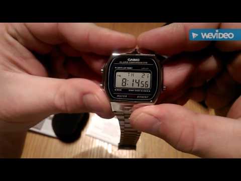 Casio A164 unboxing