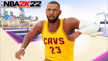 LEBRON JAMES "PLAYMAKER" BUILD IS UNSTOPPABLE in NBA 2K22