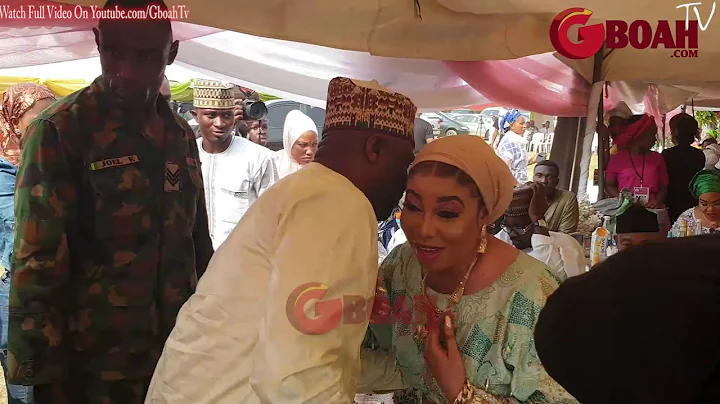See How Femi Adebayo Greet Pasuma And Others At Liz Anjorin Liz Anjorin Coronation Celebration