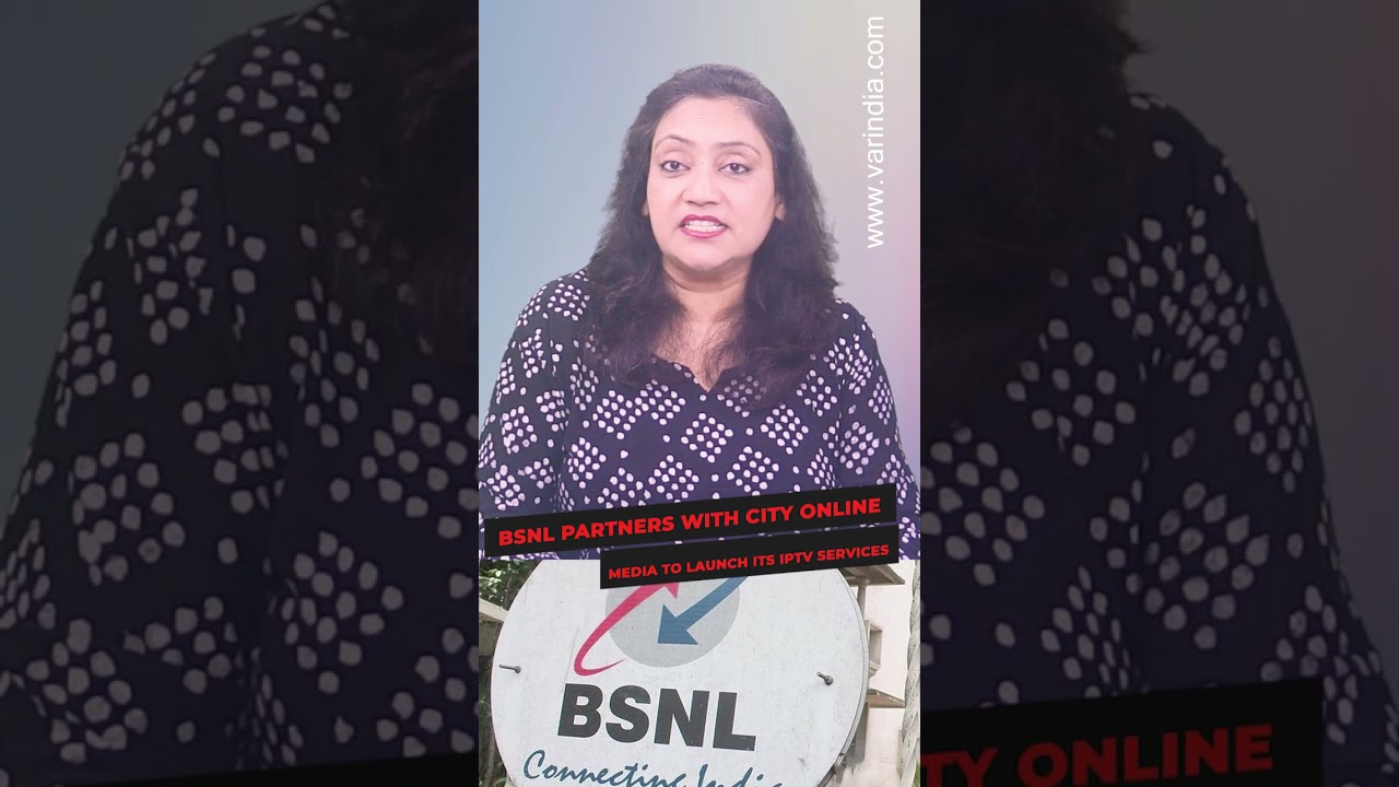 BSNL partners with City Online Media to launch its IPTV services #shorts