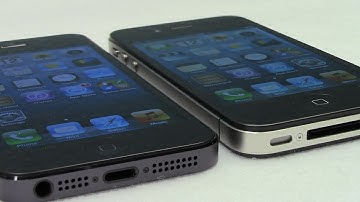 iPhone Video - iPhone 5 vs iPhone 4 Speed Test