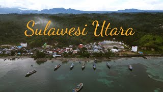 Travelling ke Manado, Pantai  Minahasa Tenggara di Sulawesi Utara (Drone DJI Mini3 Pro) Indonesia