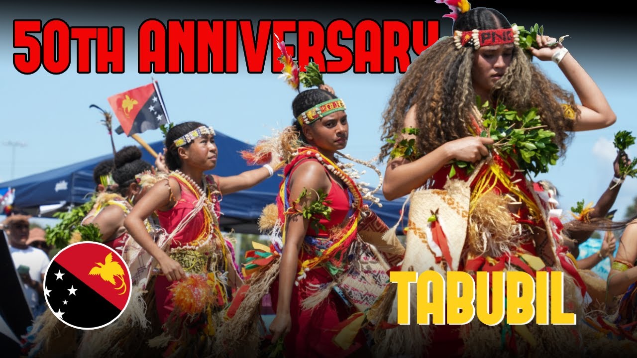 PNG Golden Jubilee! 50th Anniversary Independence Celebrations Papua New Guinea - Tabubil 🇵🇬