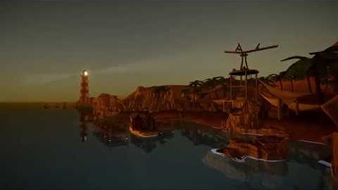 Unity 3D - Seaside in the morning