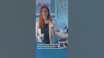 Why does ice float?  #shorts #science #scishowkids #experiment #ice