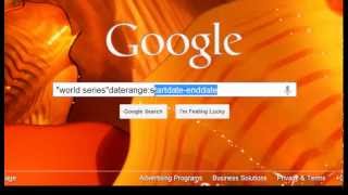 How to do Date Range Searches in Google | Video 15