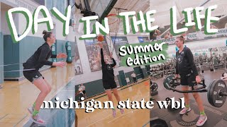 day in my life as a D1 college athlete | michigan state university