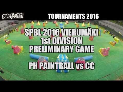 PH Paintball vs CC - SPBL2016 Vierum&auml;ki