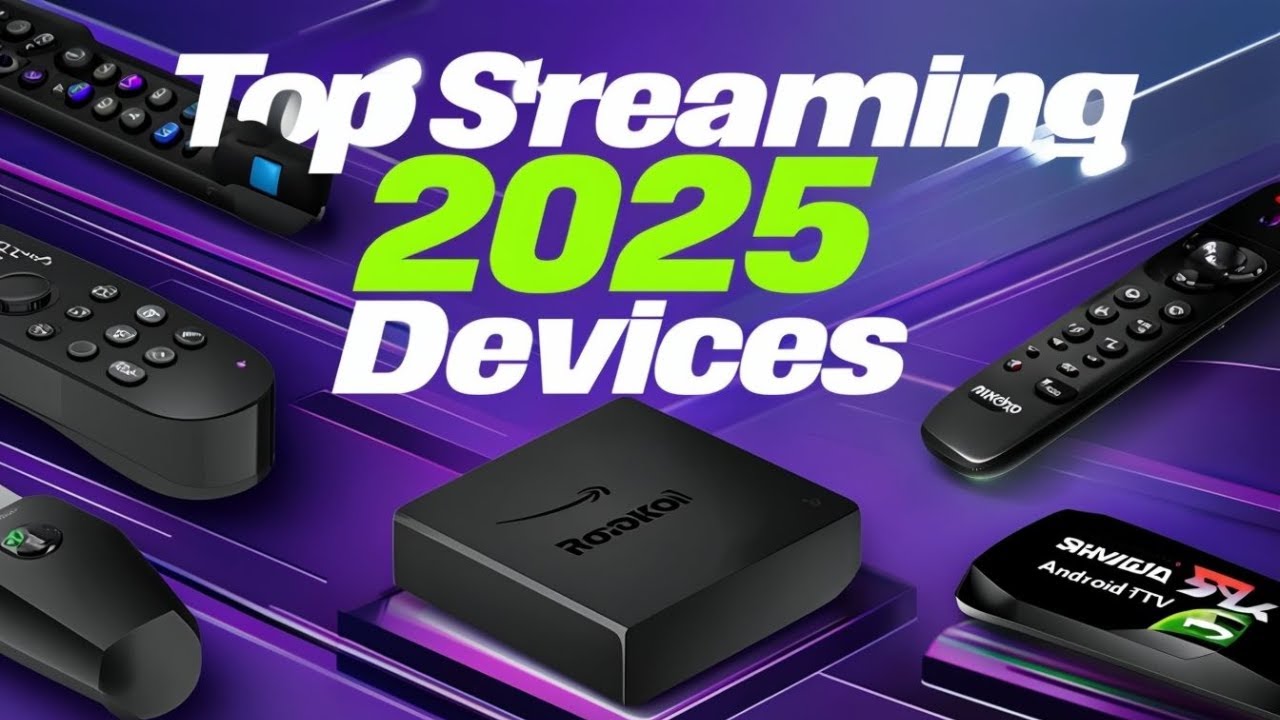 Top 5 Streaming Devices in 2025: Best 4K HDR Players for Ultimate Entertainment
