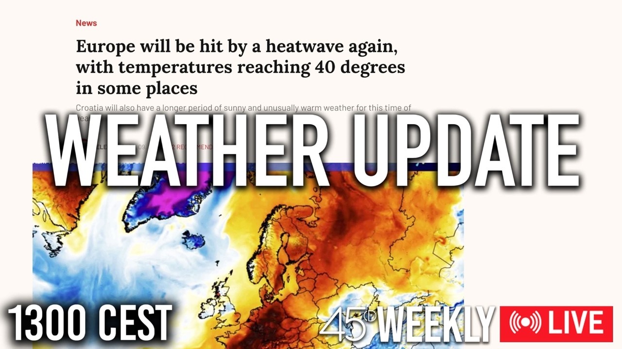 ⁣Wednesday 23 September - Weather Update