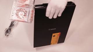 Unboxing Canon Scaner CanoScan Lide 300 hands on