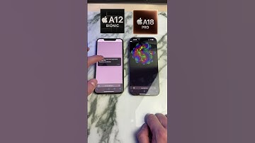 Apple A12 Chip vs A18 Chip Mind-Blowing Speed Difference! #AppleA18 #A12Chip #iPhoneSpeedTest #Short