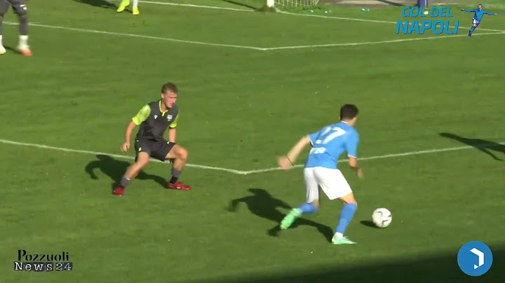 NAPOLI-ANAUNE 6-1, GLI HIGHLIGHTS