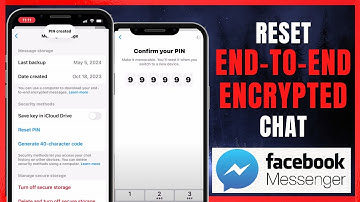 How to Reset End-to-end Encrypted Chat PIN Code | How To Create PIN in Messenger