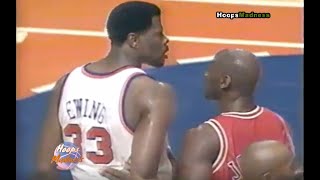 Patrick Ewing vs Ron Harper!!