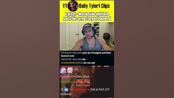 Tyler1   Weakside william gets his ornn target banned