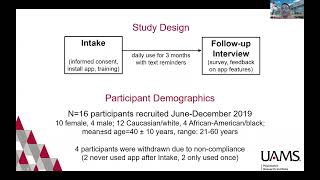 CPDD 2020 presentation on OPTiMA opioid app