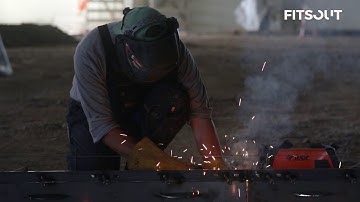 FITSOUT factory construction - Timelapse video #5