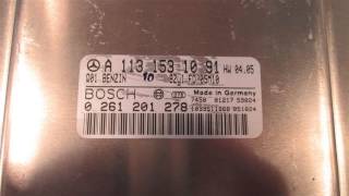 2006 Mercedes SL500 Engine ECU Control module / computer ECM MOD A1131531091 - mbiparts.com U... OEM