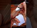Mini Outdoor Fat Pig Wooden Fish Self-Defense Portable Pocket Fruit Knife Sharp Small Knife #shorts