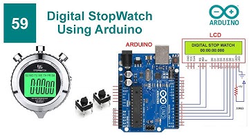 Digital Stopwatch Using Arduino | Code & Circuit | Proteus Simulation